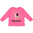 thumbnail image 3 of Inktastic 2nd Birthday Llama for Girl Girls Long Sleeve Toddler T-Shirt, 3 of 5