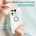 thumbnail image 4 of For Xiaomi 13 Pro XINLI Straight Edge 6D Electroplate TPU Phone Case with Ring,iPhone 13 Pro, 4 of 4