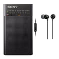thumbnail image 2 of Sony ICFP26 Radio AM/FM portátil (negro) MDREX15AP Fashion Color EX Se, 2 of 2
