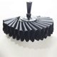 thumbnail image 5 of Womens Victorian Renaissance Ruffled Neck Collar Satin Clown Cosplay Choker, 5 of 5