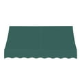 thumbnail image 3 of Awntech 6.38 Ft Nantucket Curved Slope Fixed Awning Canopy (76.5in x 44in x 36in), Forest, 3 of 3