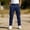 Blue, variant on Men's Lightweight Flex Ripstop Cargo Pants, Quick Dry Stretch Hiking Work Pants Relaxed Fit Muti Pocket Green