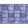 thumbnail image 1 of Ahgly Company Indoor Rectangle Abstract Blue Modern Area Rugs, 3' x 5', 1 of 4