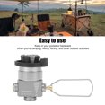 thumbnail image 4 of Gas Canister Refill Adapter, Canister Gas Refill Adapter Valve Kit Aluminum Alloy  For Backpacking, 4 of 8