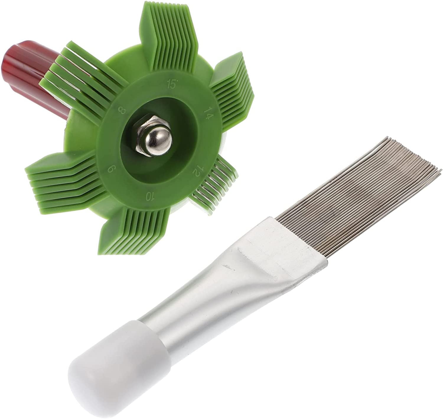 1set Ac/Evaporator Straighten Stainless Straightener Fin Brush Air