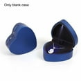 thumbnail image 2 of Velvet Ring Box Jewelry Heart Boxes Gift Display Proposal For Necklace Bracelet LED Light Engagement Wedding Case, 2 of 10