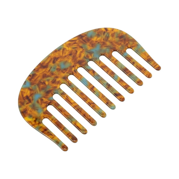 Unique Bargains Wide Tooth Combs for Women Anti-Static Pocket Size Comb for Thick Curly Hair Travel Comb Mini Comb Wide Tooth Combs for Wet and Dry Brown