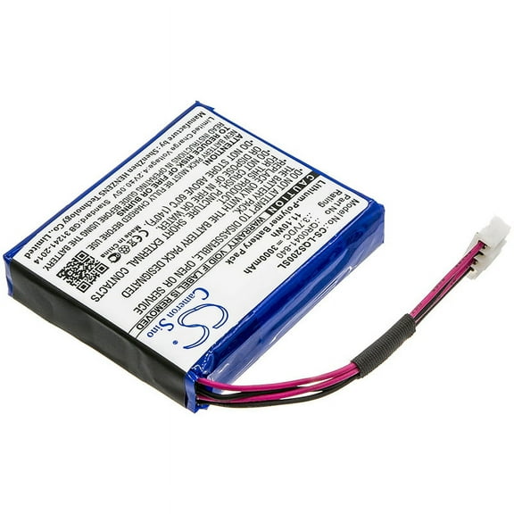 3000mAh Qolsys QR0041-840 SP584646-1S2P Battery for IQ Panel 2 Plus IQ Panel 2