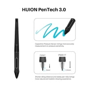 Huion 21.5 IPS LCD Drawing Tablet with Screen, Full Laminated, Anti-Glare, 120% sRGB, 8192 Pressure, Stand, PC/Mac/Android
