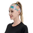 thumbnail image 4 of Wukai Colorful Cute Pig Sports sweatband,Men & Women Sweatband Headband for Running, Cross Training, Racquetball, Working Out, 4 of 7