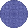 thumbnail image 1 of Ahgly Tapis Rond Lavable en Machine Intérieur Transitionnel Bleu Ardoise Clair, 7 Pieds Rond, 1 of 7