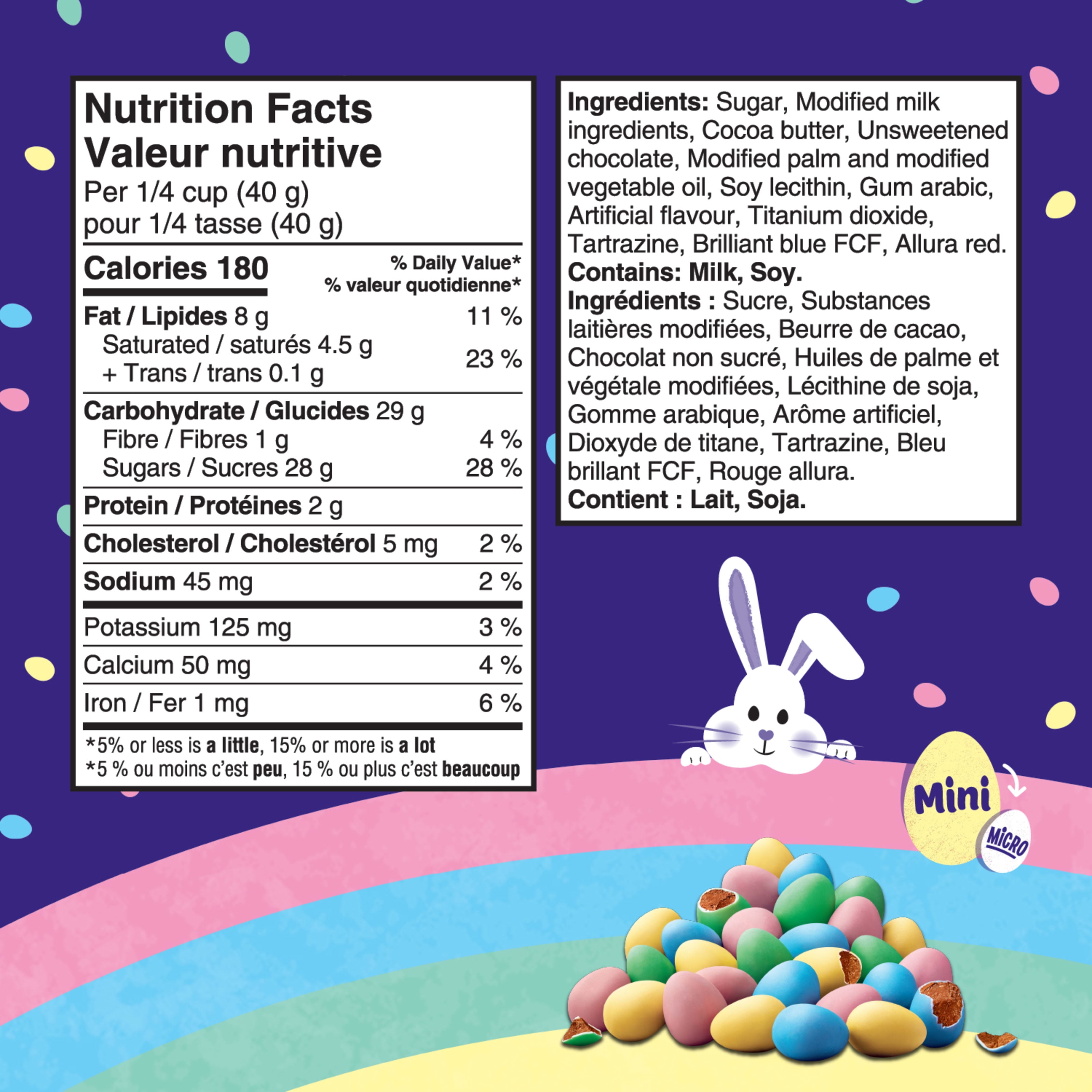 Friandises Cadbury Micro Mini Eggs Pour Pâques