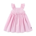 thumbnail image 2 of Sperry Seersucker Woven Dress with Panty and Sun Hat (Baby Girls), 3 Piece Set, Sizes 3M-24M, 2 of 7