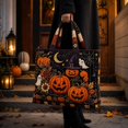thumbnail image 5 of Halloween Quilted Tote Bag for Women, Large Canvas Shoulder Tote Bag with Vintage Halloween Farmhouse Decor, Structured Work Bag for Women with Top Handle & Storage Tote for, 5 of 5
