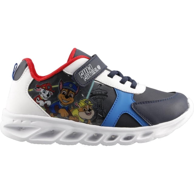 Tenis Niño PAW PATROL Luces Comodos Correr azul 19.5