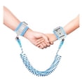 thumbnail image 1 of Eslabón de muñeca antipérdida, cadena de muñeca reflectante azul antipérdida con bloqueo para niños de 6,56 pies., 1 of 5