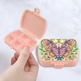 thumbnail image 4 of Diamond Painting Kit Storage Box, Purple Butterfly Creative Craft Box for Small Item Organization Multifunctional Gift for Craft Enthusiasts, 4 of 7