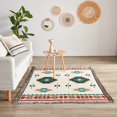 thumbnail image 4 of Manta Blanket Touchat, estilo bohemio nativo americano, 50 x 60 cm, 4 of 7