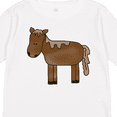 thumbnail image 4 of Inktastic Horse Boys or Girls Long Sleeve Toddler T-Shirt, 4 of 5