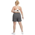 thumbnail image 5 of Aiyino Women's Plus Size Running Shorts Casual Summer Athletic Workout Shorts High Waisted Gym Yoga Lounge Shorts Pants L-5X, 5 of 6