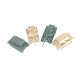 thumbnail image 2 of 4 piezas 1/144 modelo de tanque decoración de mesa juguete educativo DIY construcción Stem proyectos camión tanque 4D modelo coleccionables para CUTICAT Vehículo cisterna, 2 of 8