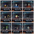 thumbnail image 4 of (1 pack) Halloween wiper Sticker Removable car rear windshield wiper Sticker Car Sticker decoration (Halloween Witch), 4 of 5