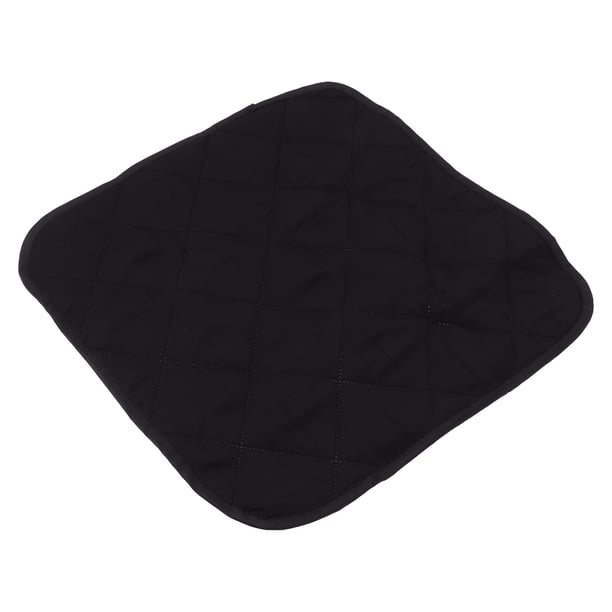 Cojín Para Silla, Antideslizante, 39 X 39 Cm, Color Negro, Multiusos, Acolchado Para Asiento, Cómodo Para Oficina