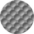 thumbnail image 1 of Ahgly Company Tapis Rond Lavable en Machine Intérieur Transitionnel Gris Nuage Gris, 7 Pieds Rond, 1 of 7