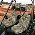 thumbnail image 2 of KUIFORTI Cute Camouflage UTV Seat Covers Anti-Scratch Waterproof Seats Cover with Headrest Covers Compatible with Rhino 700 660 450 2004-2021 Rhino UTV Accessories, 2 of 7