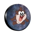 thumbnail image 1 of Looney Tunes Tasmanian DeVil Taz Tire Cover Universal Waterproof DustProof Polyester Spare Wheel Tire Cover Fit For Jeep Rv Camper Suv And Many Vehicle 15 Inch, 1 of 6