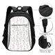 thumbnail image 3 of Easygdp Bunny And Bird Mochila para Laptop de Viaje con Puerto USB, Mochila para Laptop con Puerto de Carga USB para Mujeres y Hombres, 3 of 7