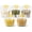 5PCSx1.5L, variant on Airtight Grain Storage Bags with Handle, Cereal Moisture Proof Sealed Bag, Reusable Rice Food Sealed-Up Leak Proof Prevent Liquid Spillage (5PCSx2.5L)