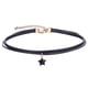 thumbnail image 1 of Ladies' black necklace, gold/light tone necklace, black star necklace with elegant pendant gold-plated, 1 of 5