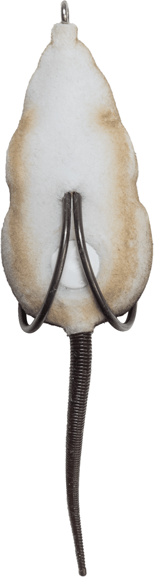 Lunkerhunt Furenzy Mouse Topwater Fishing Bait, 2.5 inch, Brown