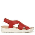 thumbnail image 3 of Dr. Scholl's Women's Time Off Sea Wedge Sandal Heritage Red 9M, 3 of 9