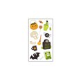 thumbnail image 1 of hoja de pegatinas de tatuaje de Halloween de dibujos animados para niños Tatuaje falso Labymos Etiqueta engomada del tatuaje, 1 of 5