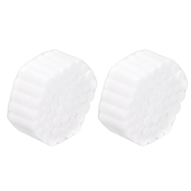 Almohadillas de algodón, 100 piezas de gasa dental, rollos de gasa de algodón de alta absorción, bola de algodón de durabilidad probada en el tiempo