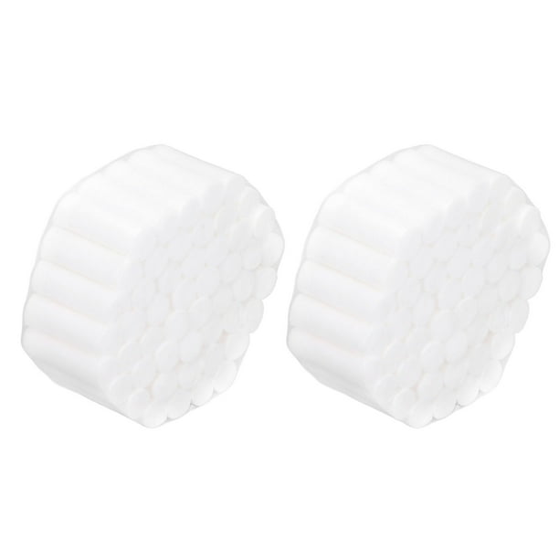 Almohadillas de algodón, 100 piezas de gasa dental, rollos de gasa de algodón de alta absorción, bola de algodón de durabilidad probada en el tiempo
