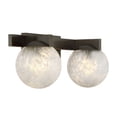 thumbnail image 4 of Darien 2-Light Bathroom Vanity Light in Mediterranean Bronze, 4 of 6