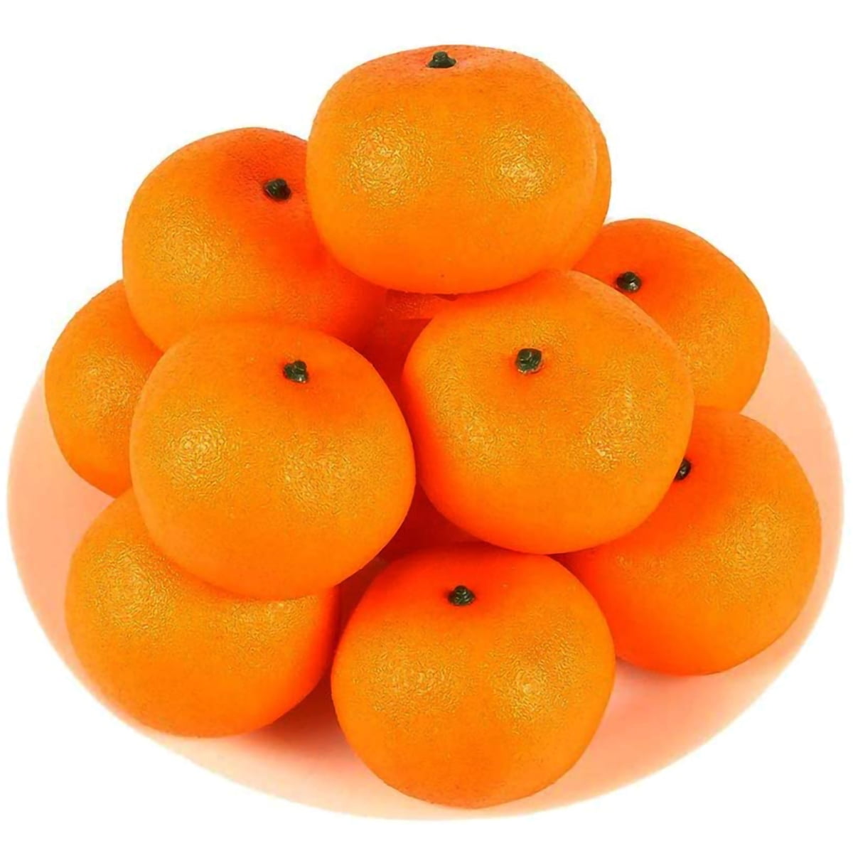 Artificial Lifelike Simulation Orange Decorative Orange Fake Fruit Home Decor 