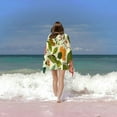 thumbnail image 6 of PHYHOO Floral Pattern Beach Towels Oversized Beach Towel for Adults Extra Large Beach Towel Towel for Outdoor Travel Swim Pool Camping 30x60in, 6 of 8