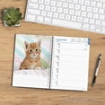 thumbnail image 5 of Kittens 2025 6 X 7.75 Inch Spiral-Bound Wire-O Weekly Engagement Planner Calendar New Full-Color Image Every Week (Desk), 5 of 9