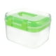 thumbnail image 3 of Caja de almacenamiento de almacenamiento de medicina portátil Caja de almacenamiento de doble capa Caja de almacenamiento cosmético, 3 of 5