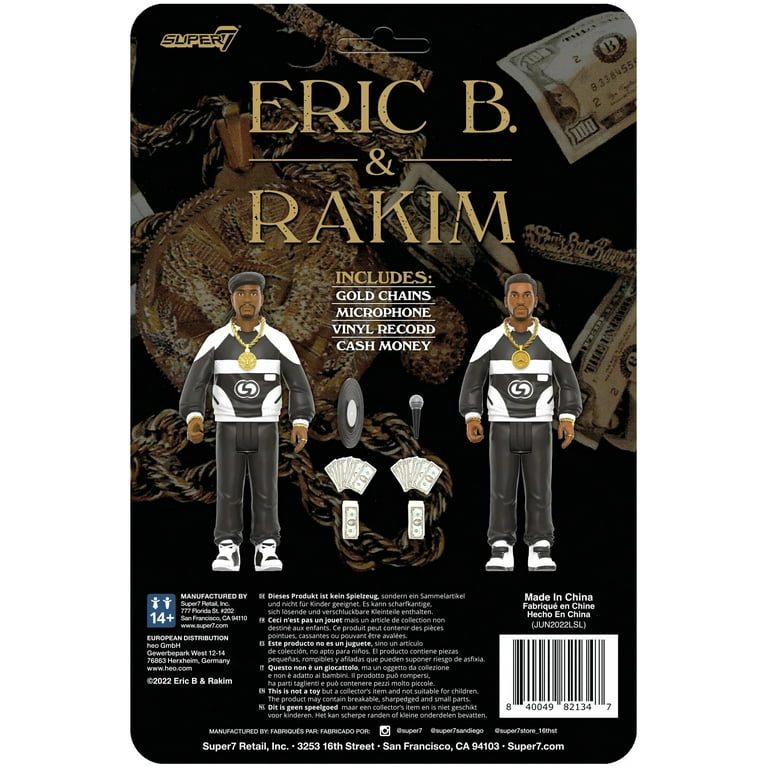 Eric B. & Rakim 3.75” Hip-Hop Duo Action Figure 2-Pack with
