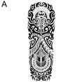 thumbnail image 1 of Full Arm Tattoo Stickers Crown Lion Waterproof Tattoo Stickers, 1 of 1