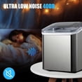thumbnail image 3 of Countertop Ice Maker Machine 12Kg/24H, Compact Mini Ice Maker With Automatic Cleaning, 9Cube Ice In 68 Minutes For Home, 3 of 3