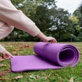 thumbnail image 6 of Yoga Mat, 1-Inch Extra Thick High Density Exercise Mat, Anti-Tear Exercise Yoga Mat with Carrying Strap, Suitable for Various Yoga Exercises, Multiple Colors, 6 of 9