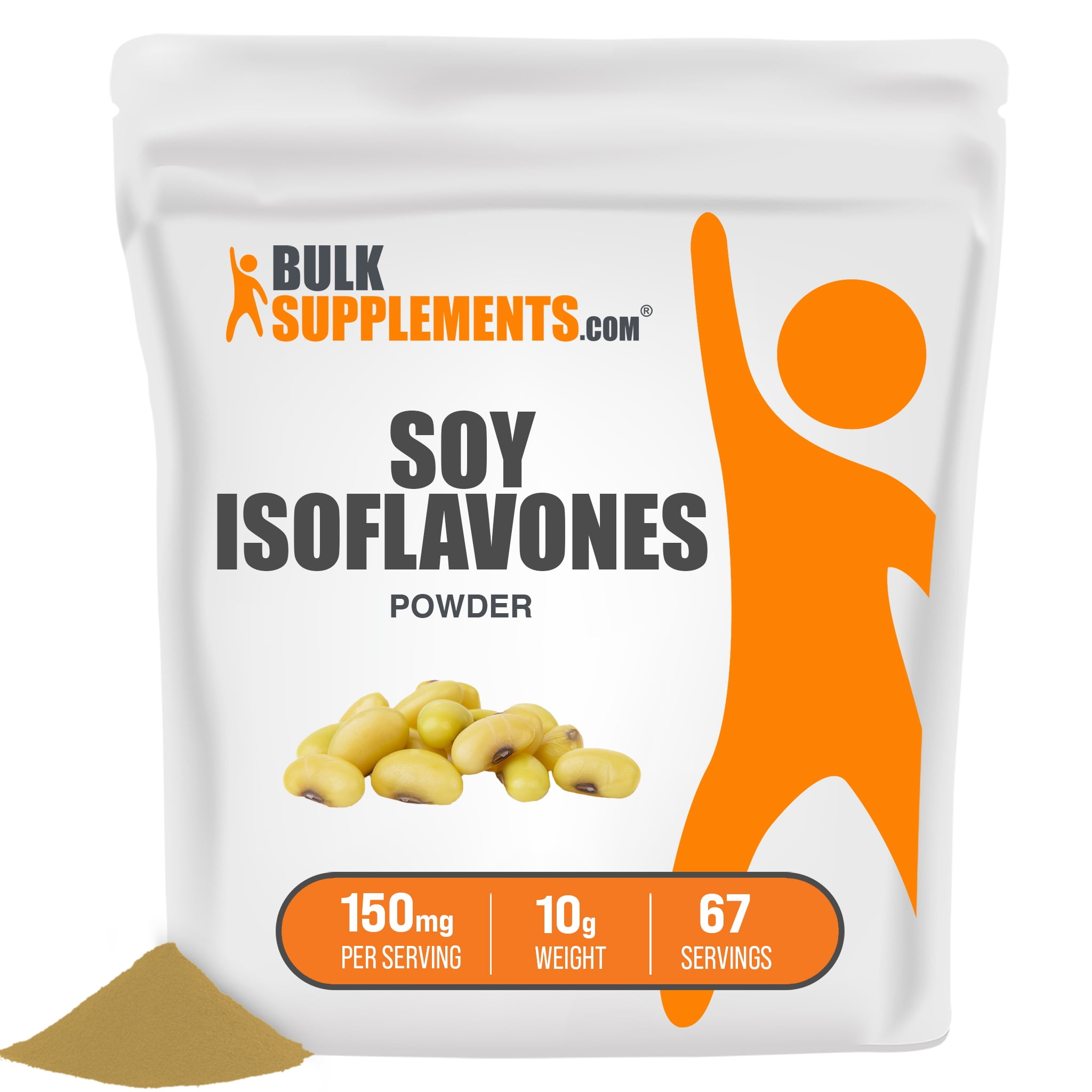 Soy Isoflavones Powder, 150mg Brain & Heart