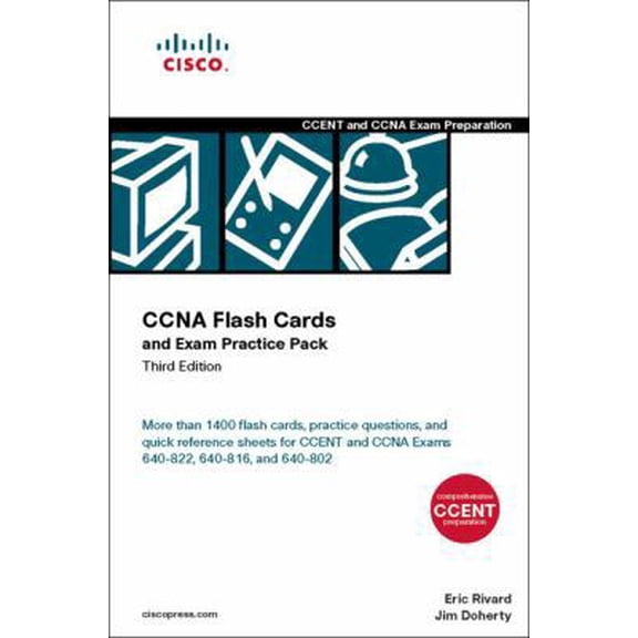 Pre-Owned CCNA Flash Cards and Exam Practice Pack (Paperback) 1587201909 9781587201905