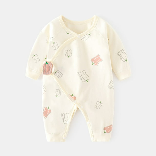 Baby Spring Long Sleeved Polka Printed Bodysuit Bag And Bottom Coat